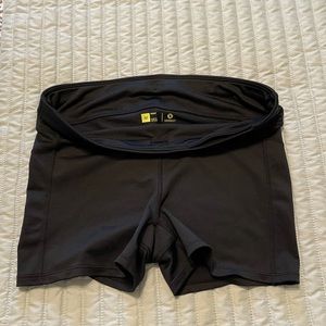 Fitted bike/exercise shorts